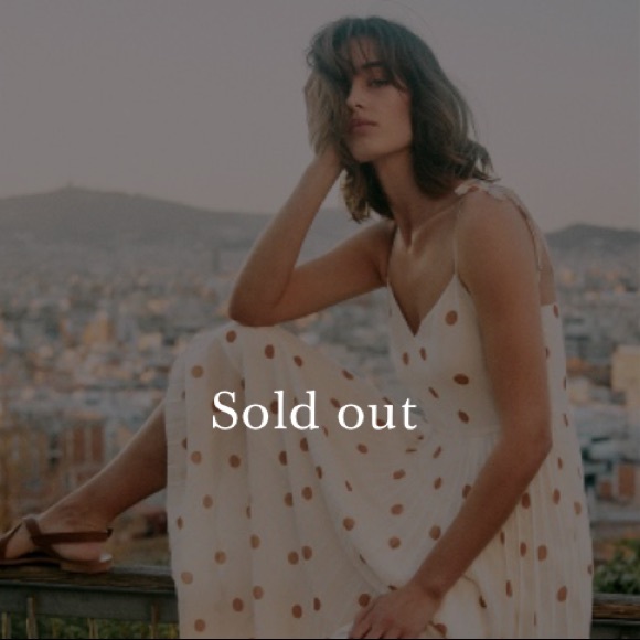 🆕 Sézane Nissa Dress Sz 38 - Picture 8 of 8